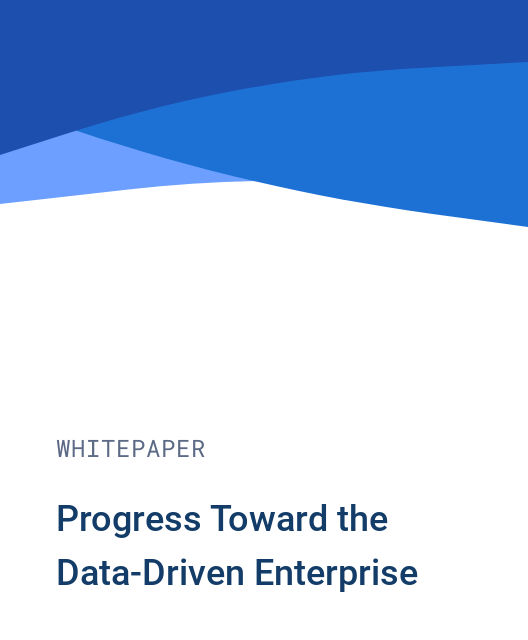 Progress Toward the Data-Driven Enterprise